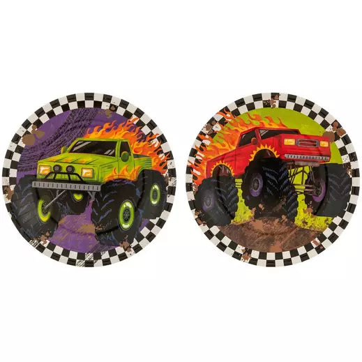 MONSTER TRUCK PLATE
