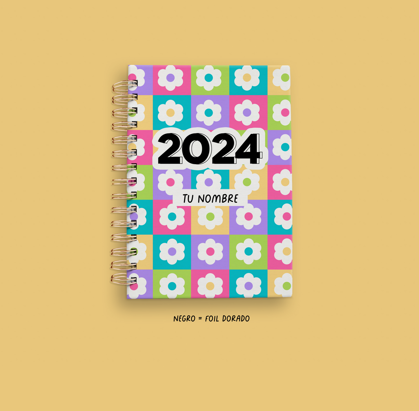 AGENDA MOSAIC FLOWER