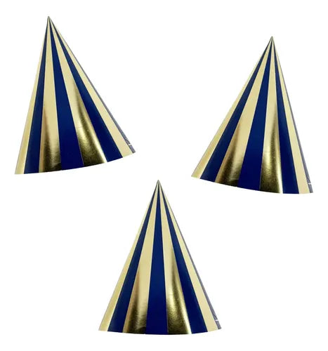 PARTY HATS BLUE