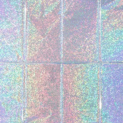 TABLE COVER HOLOGRAFIC SILVER