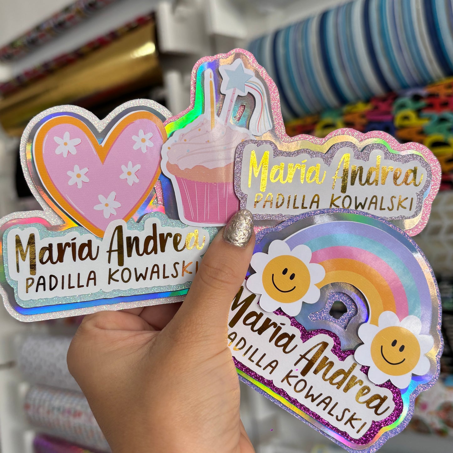 3D RAINBOW HEART
