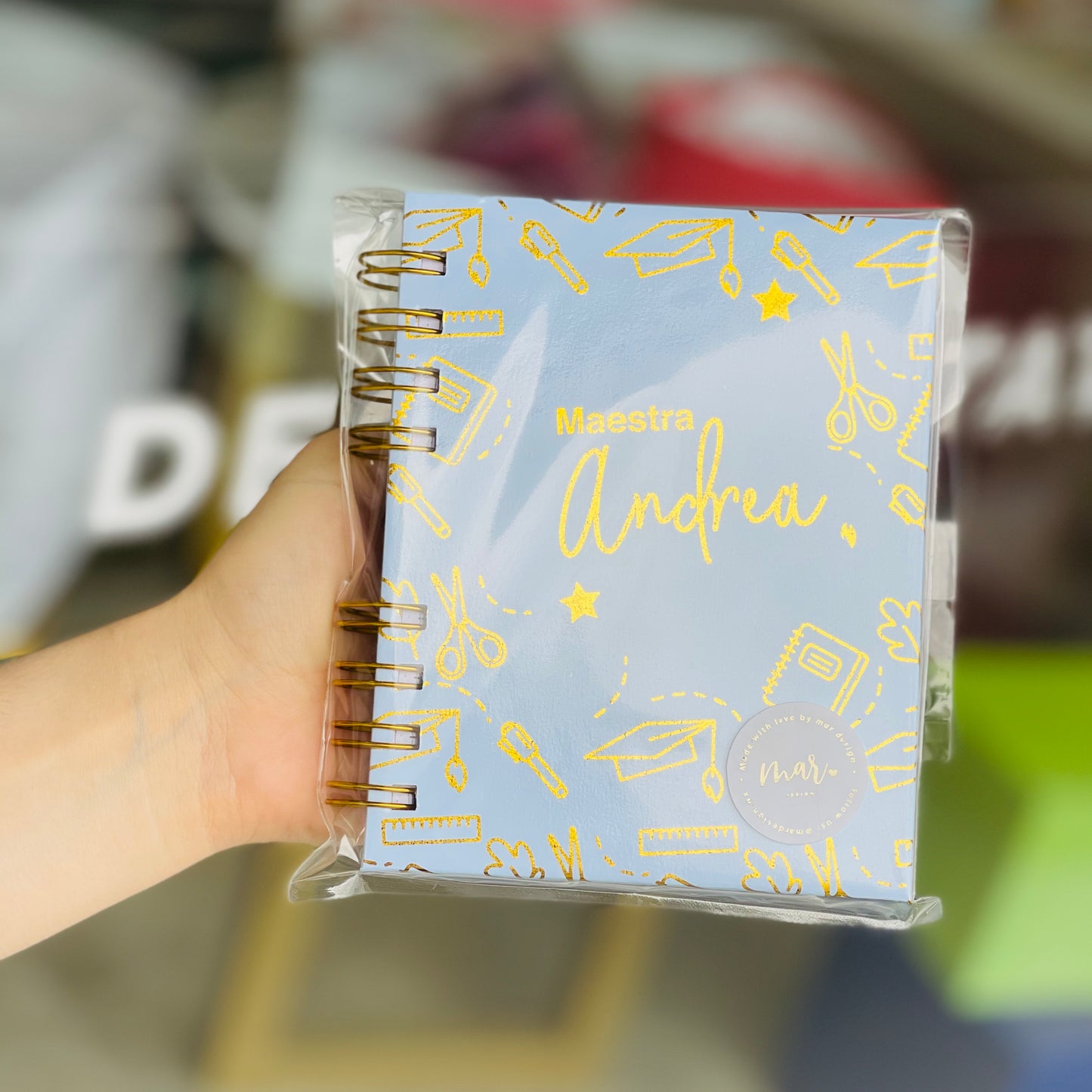 LIBRETA POCKET MAESTRA FOIL