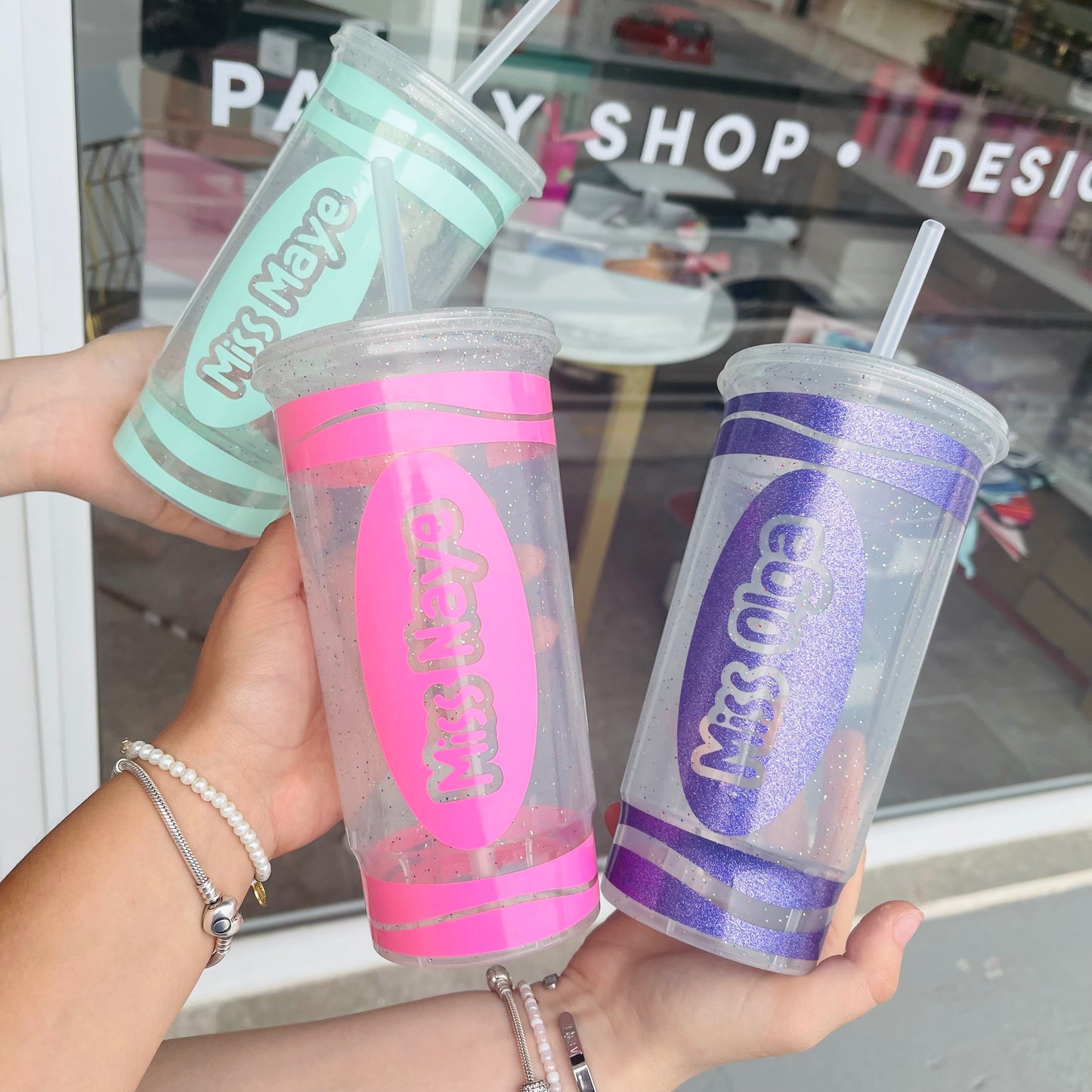 VASO TRANSPARENTE CRAYOLA