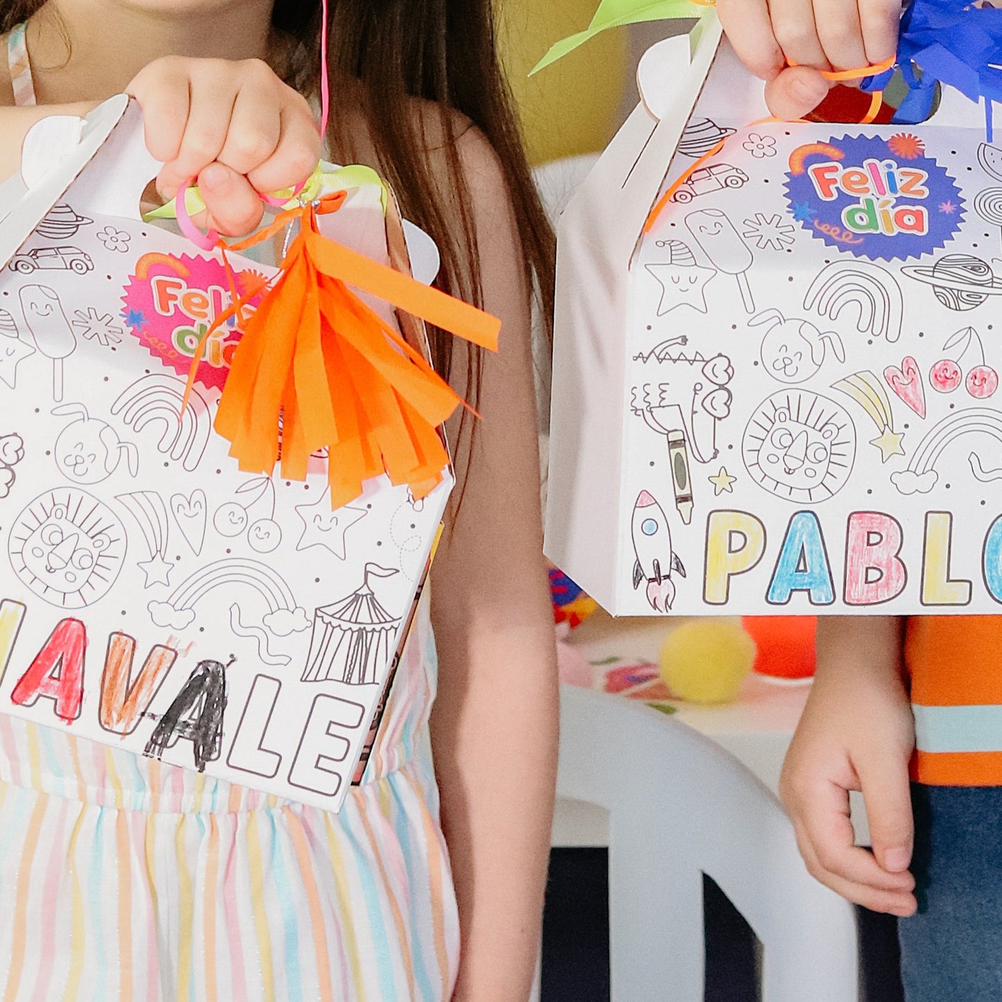 HAPPY BOX CON DULCES Y GLOBO