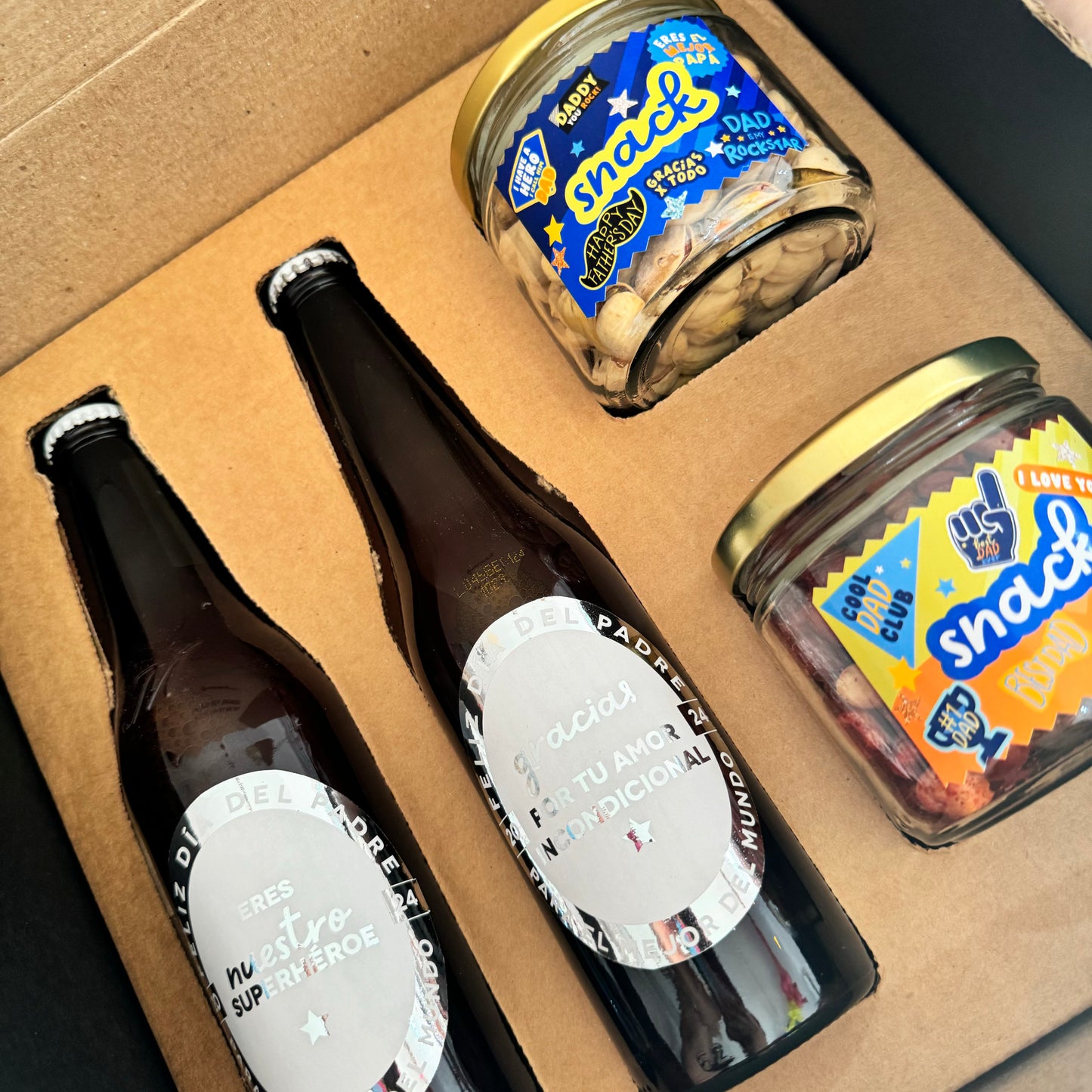 BEER BOX JARS