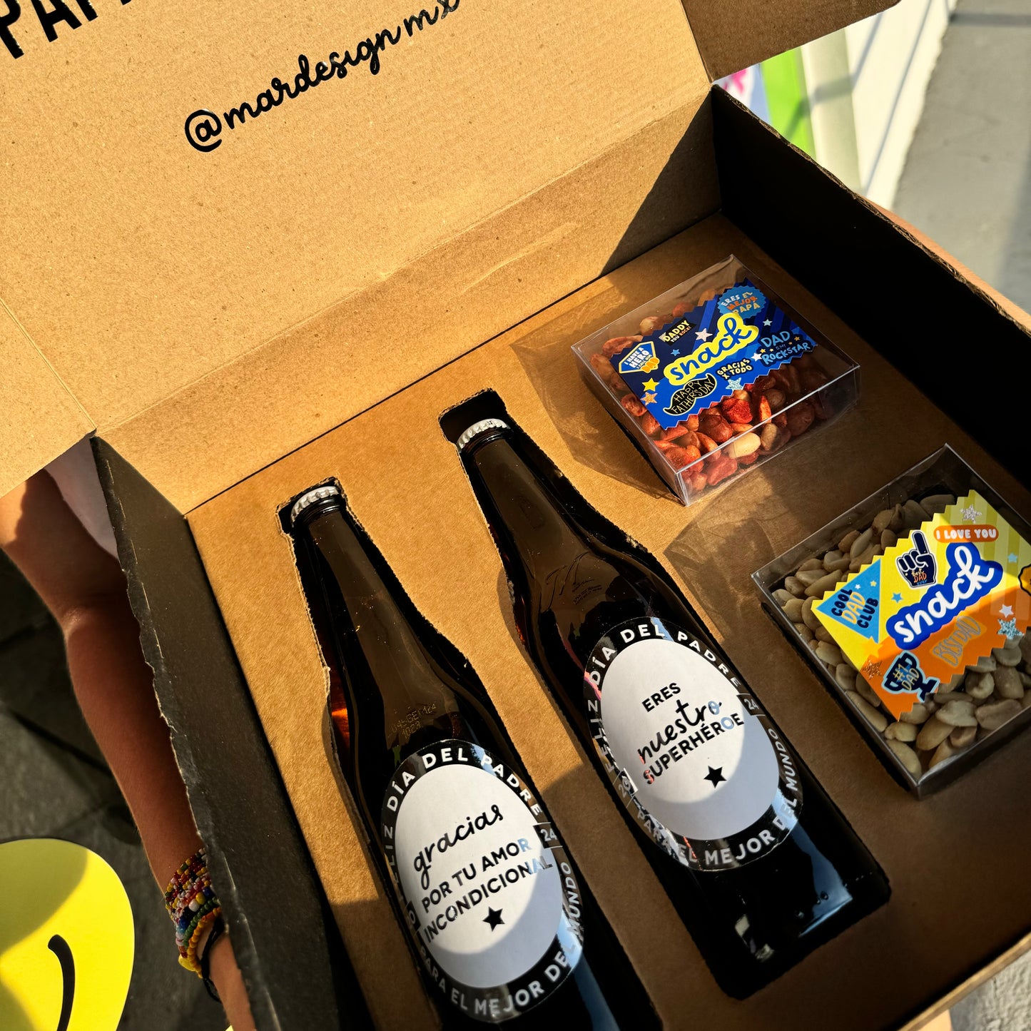 BEER BOX SNACKS