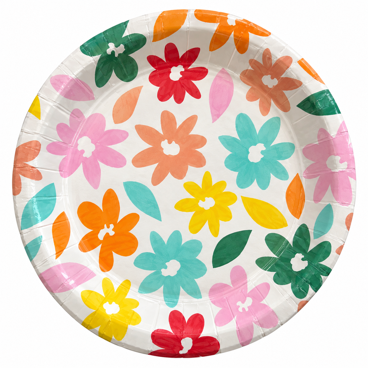 PLATOS FLORS COLORES