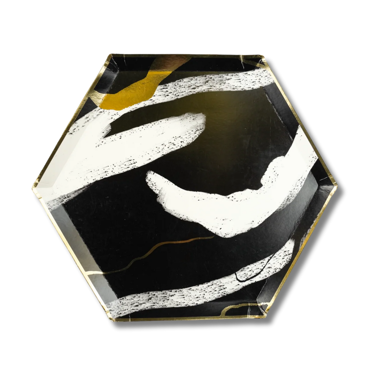 PLATO GRANDE BLACK MARBLE