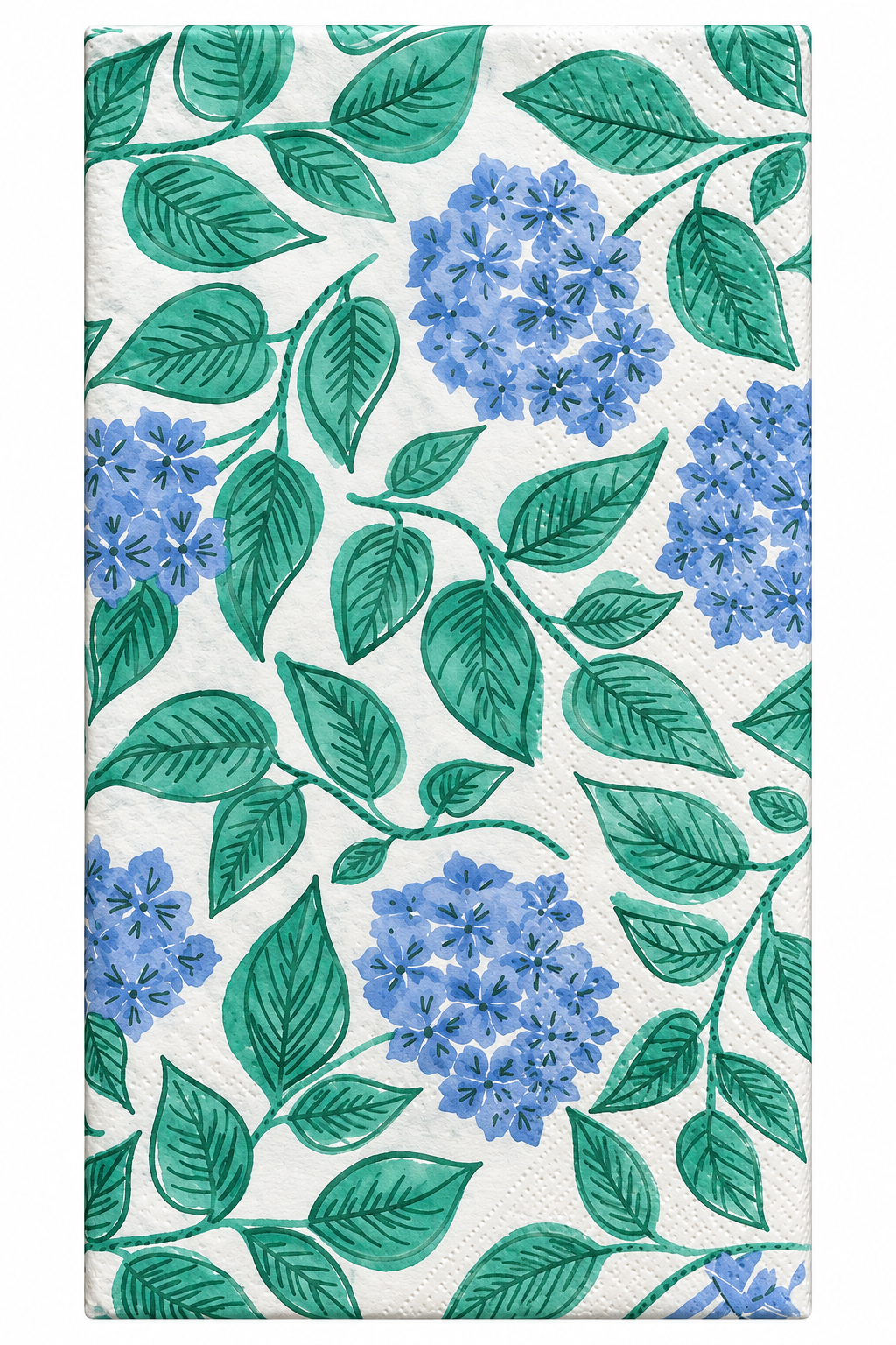 SERVILLETAS FLORES AZULES