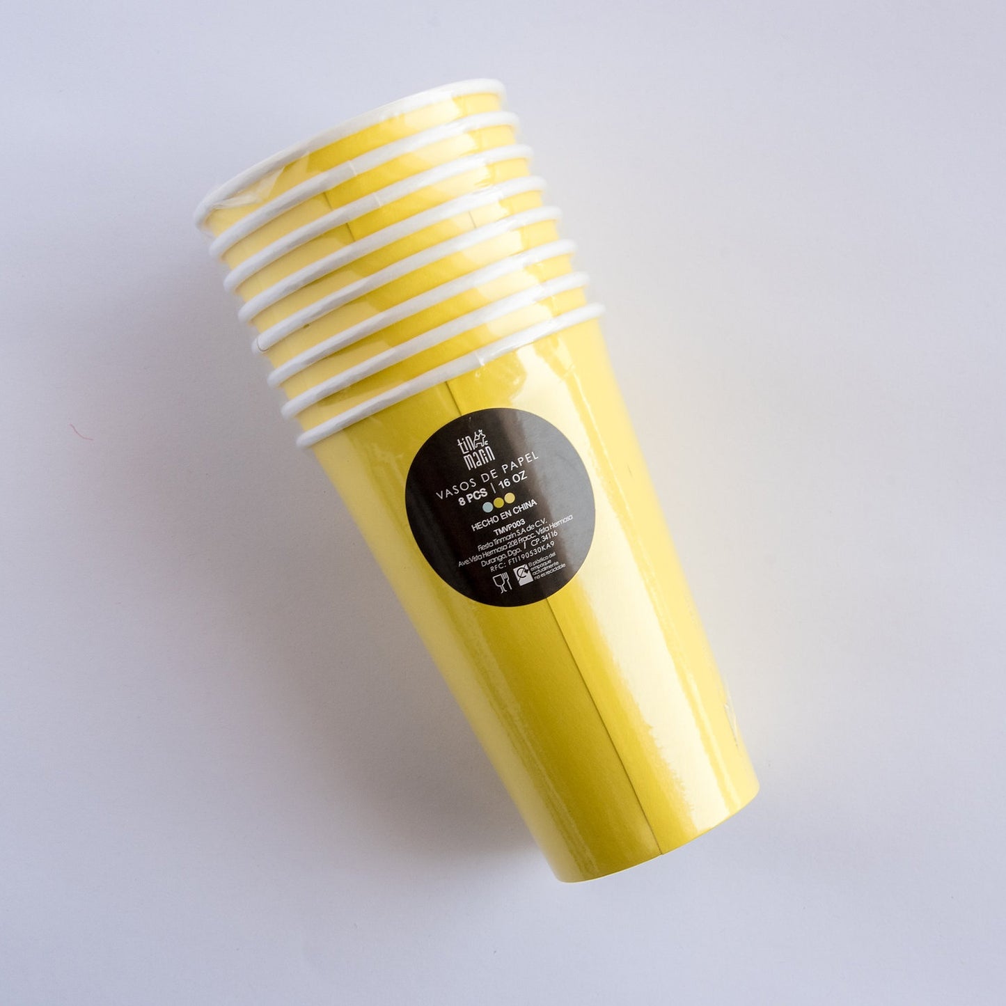 VASO AMARILLO