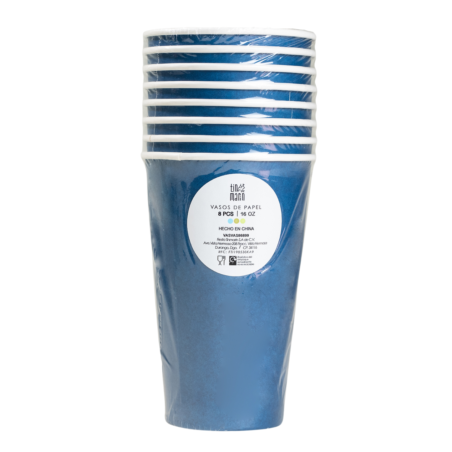 VASO AZUL