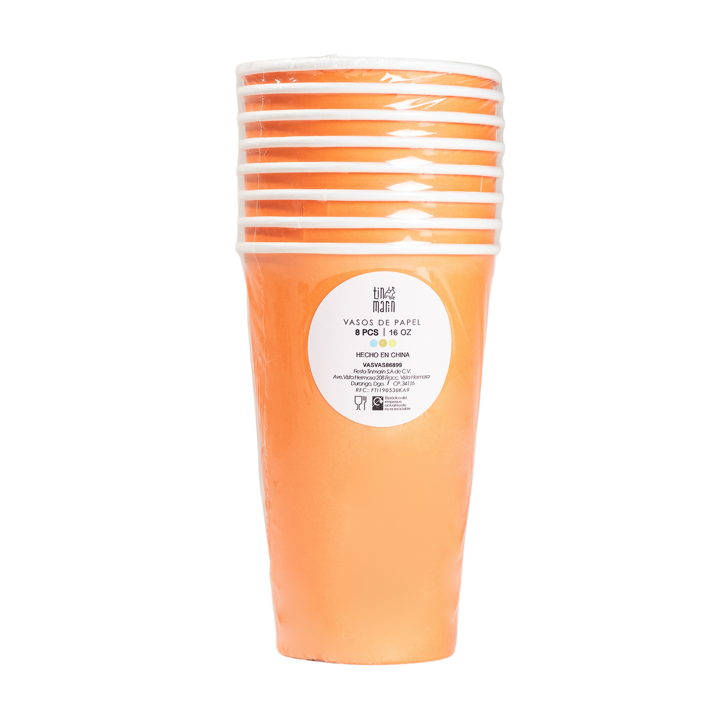 VASO NARANJA