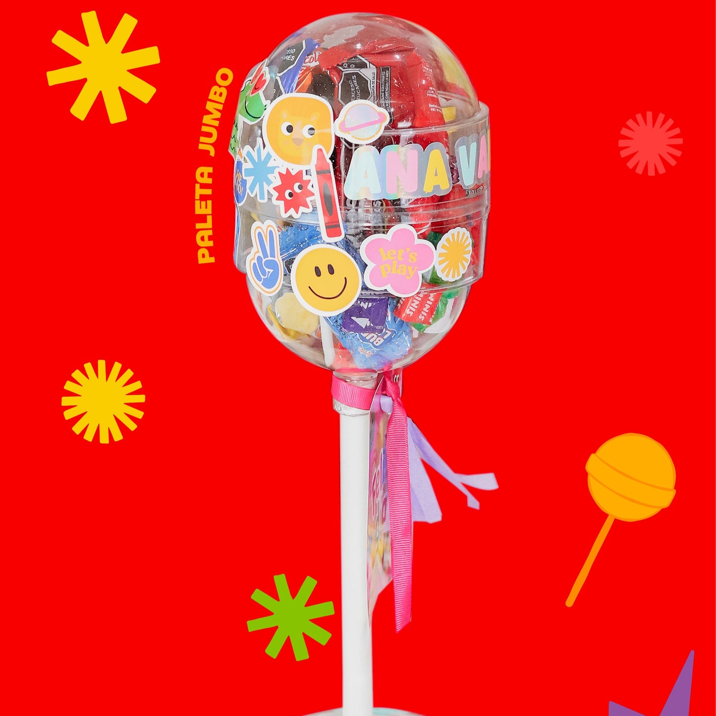 PALETA JUMBO CON STICKERS