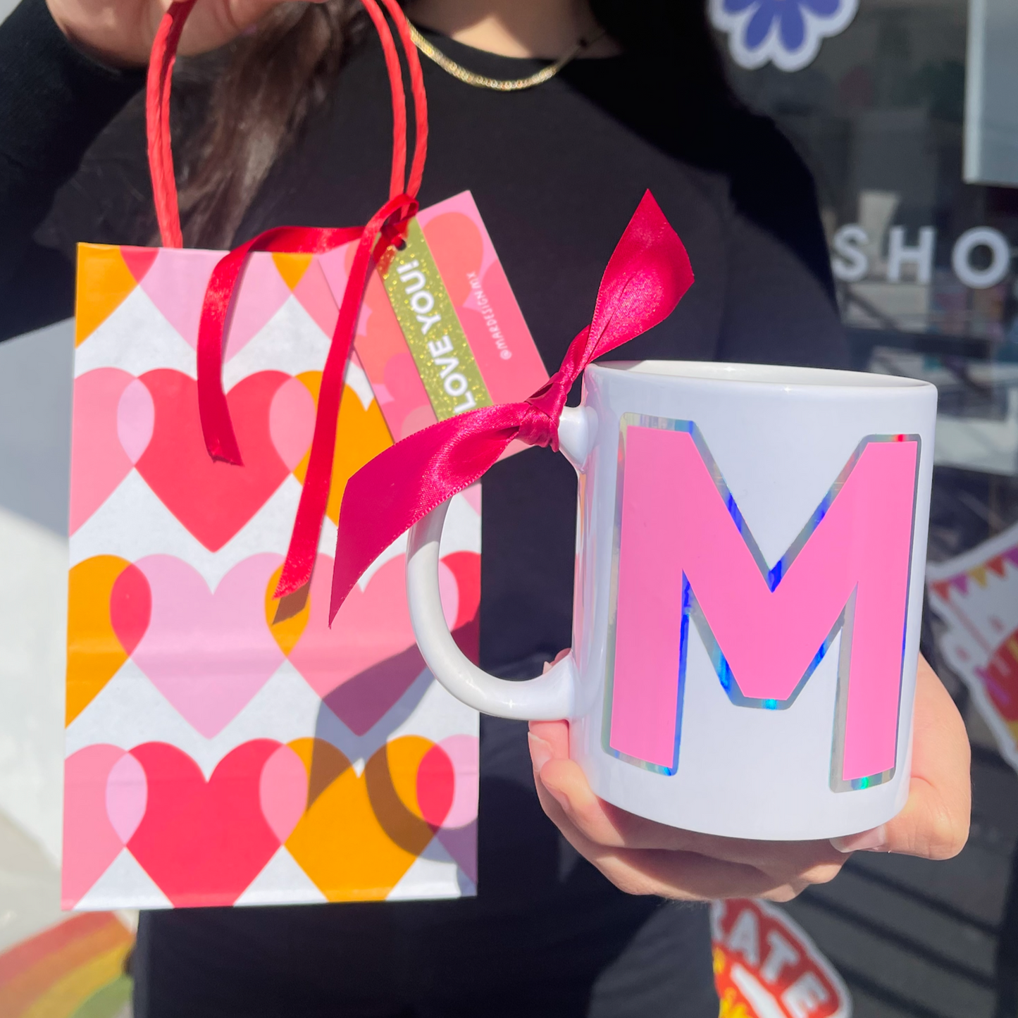 TAZA CON BOLSA DE REGALO