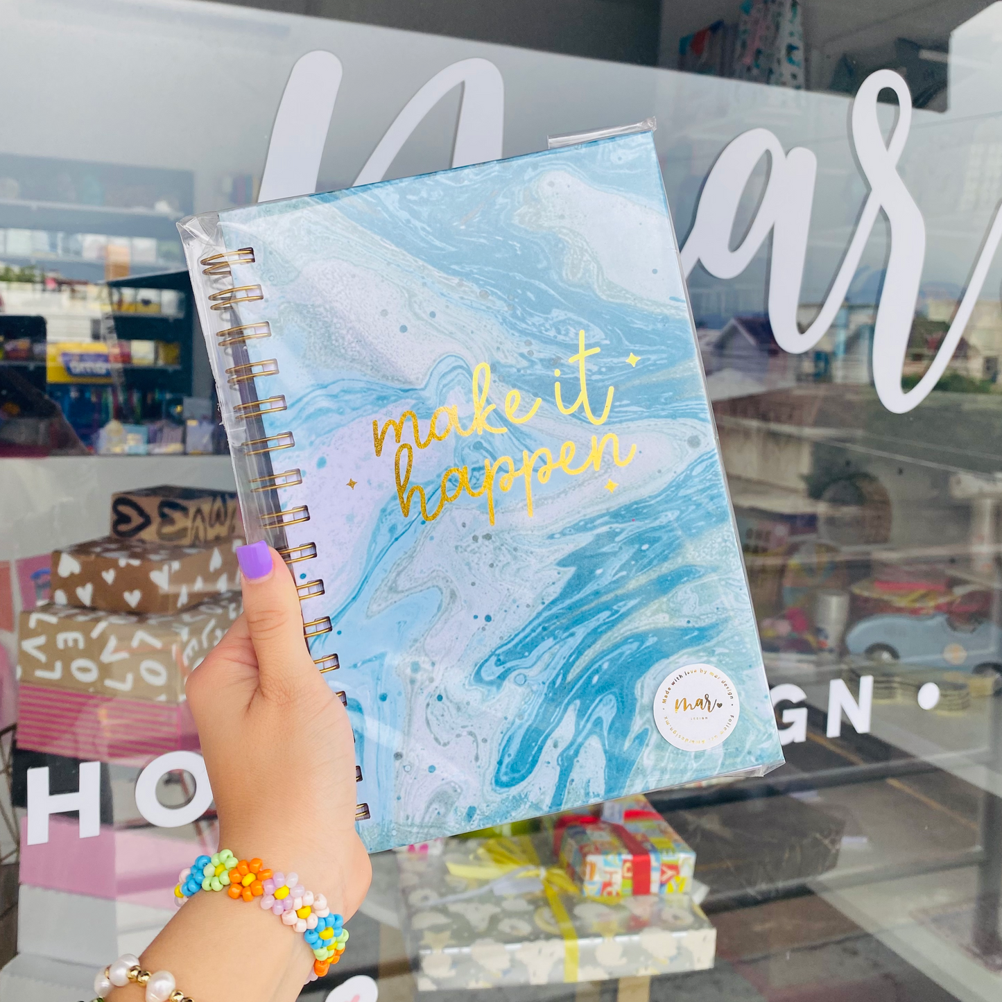 LIBRETA SKY BLUE