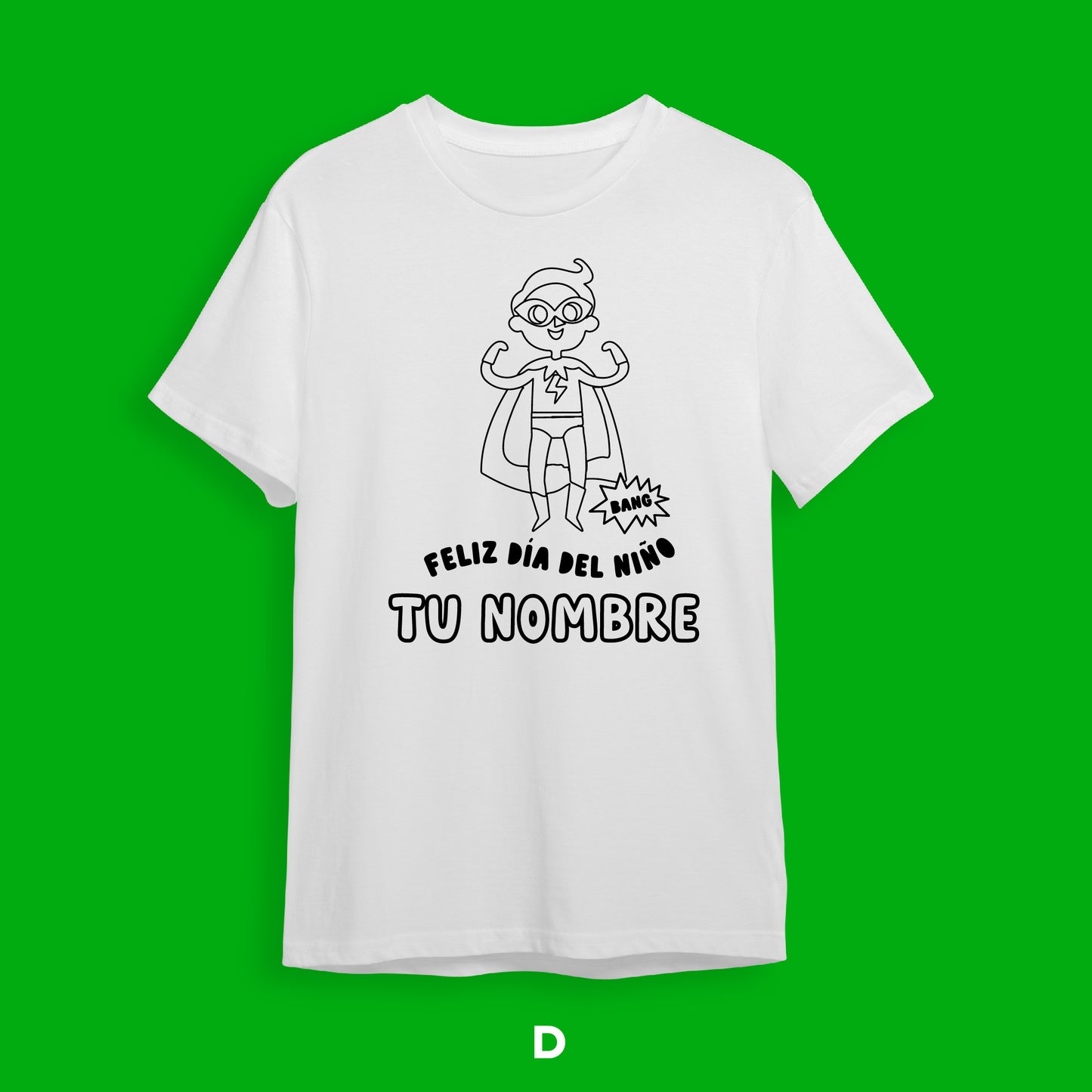 PLAYERA KIDS SUPERHERO