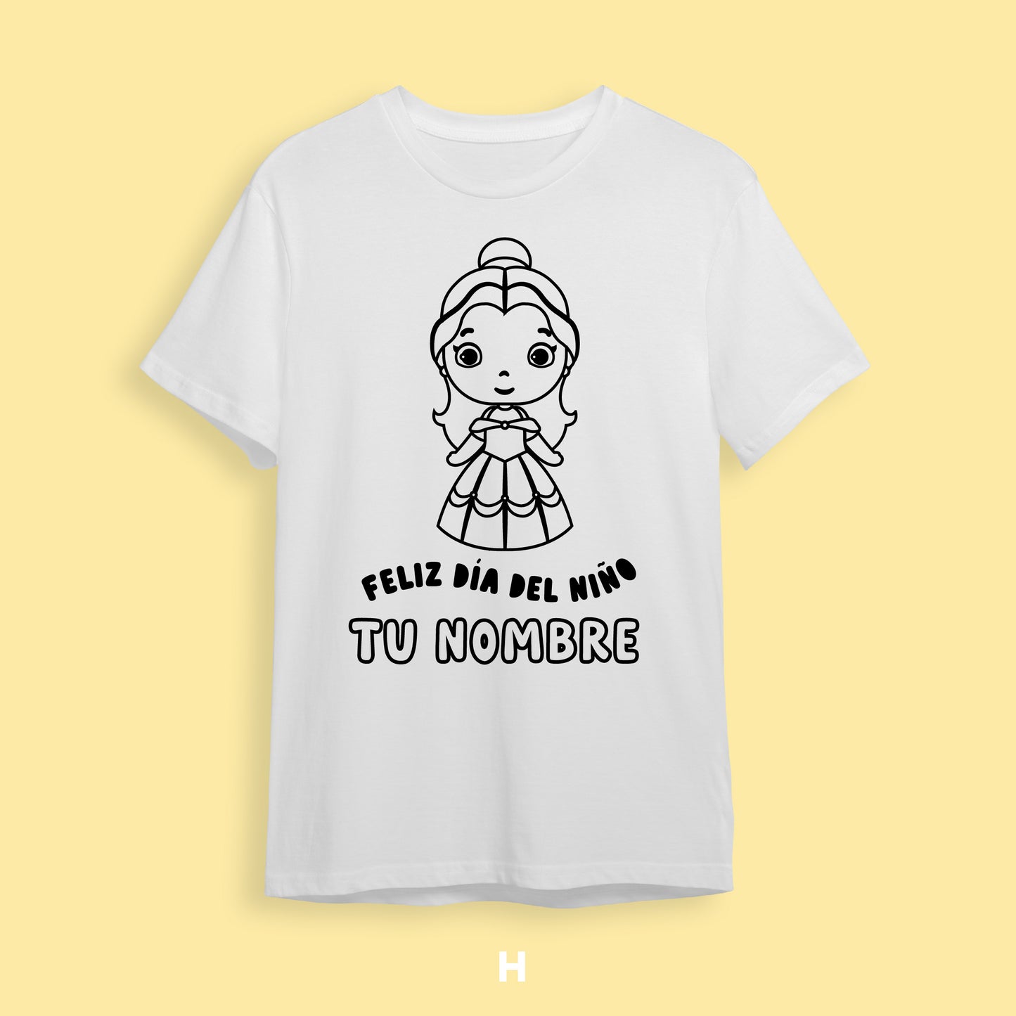 PLAYERA KIDS PRINCESS