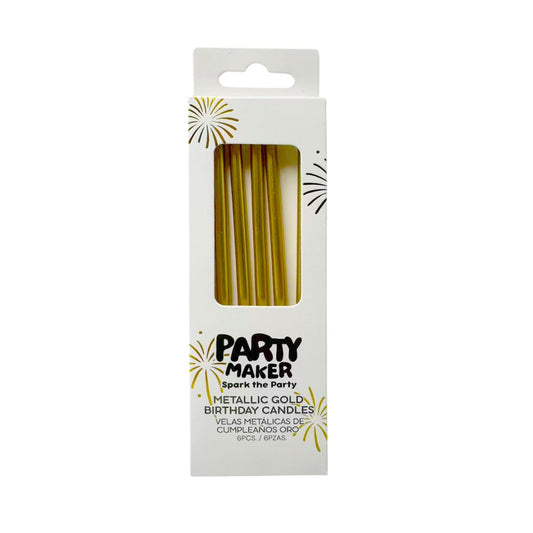 VELAS METALLIC GOLD