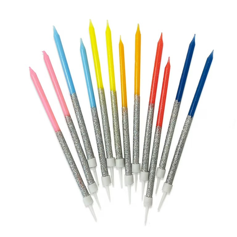 VELAS OMBRE MULTICOLOR