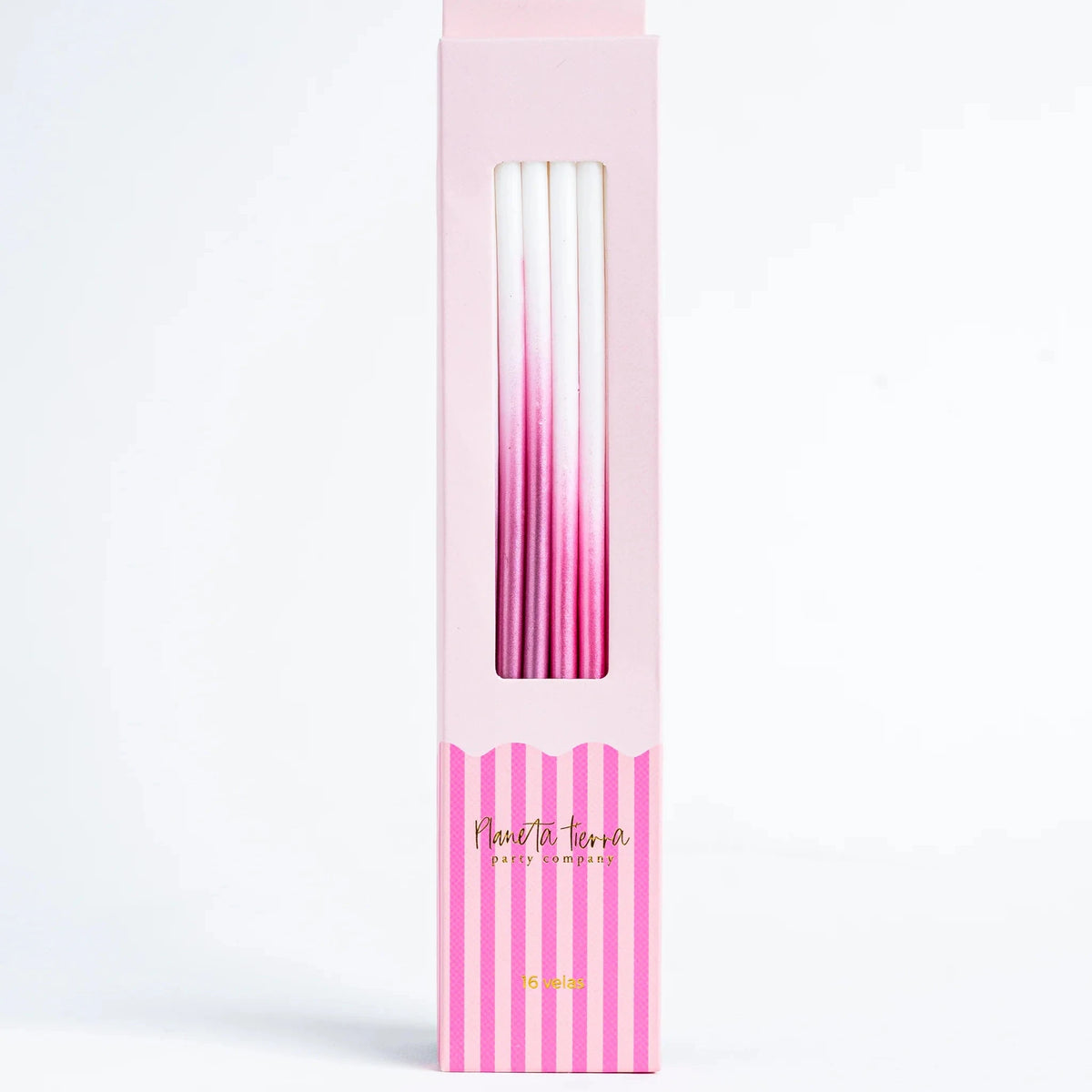 VELAS OMBRE PINK