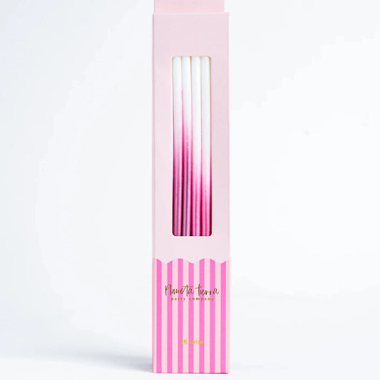 VELAS OMBRE PINK