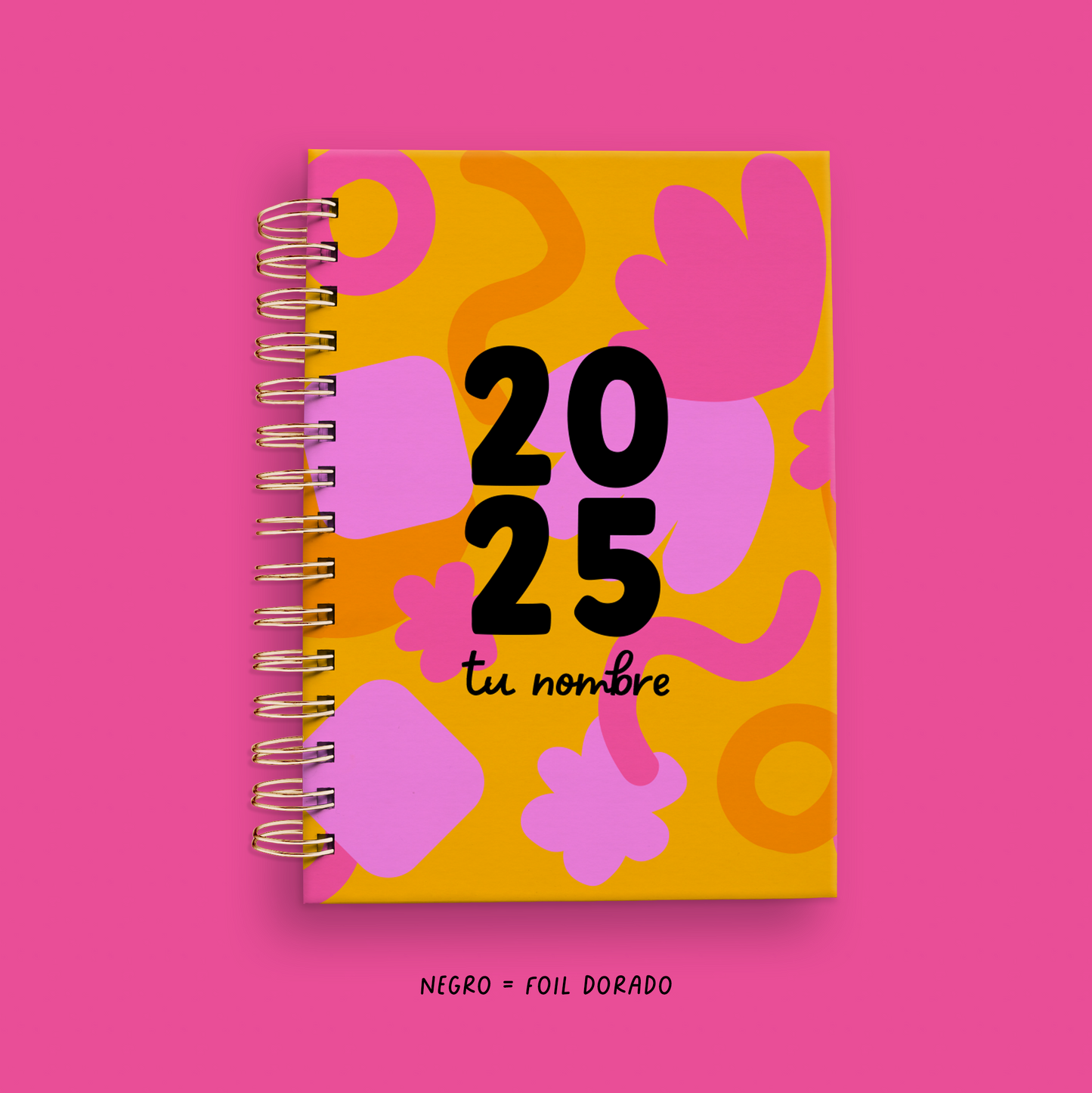 AGENDA PINK ORANGE