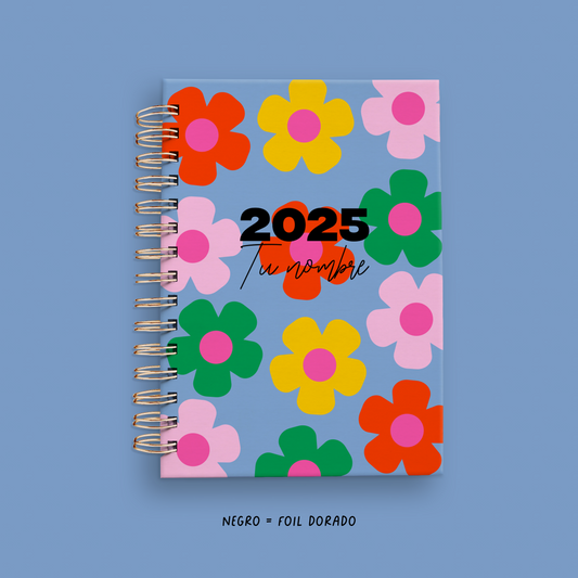 AGENDA COLORFUL FLOWER