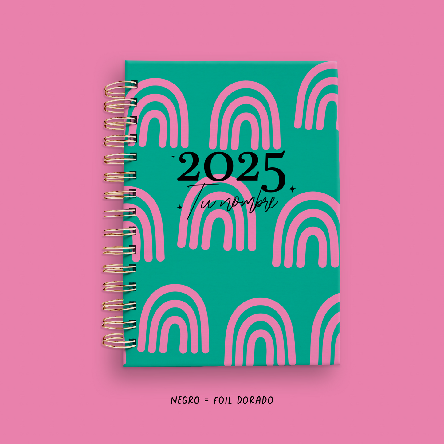 AGENDA PINK RAINBOW