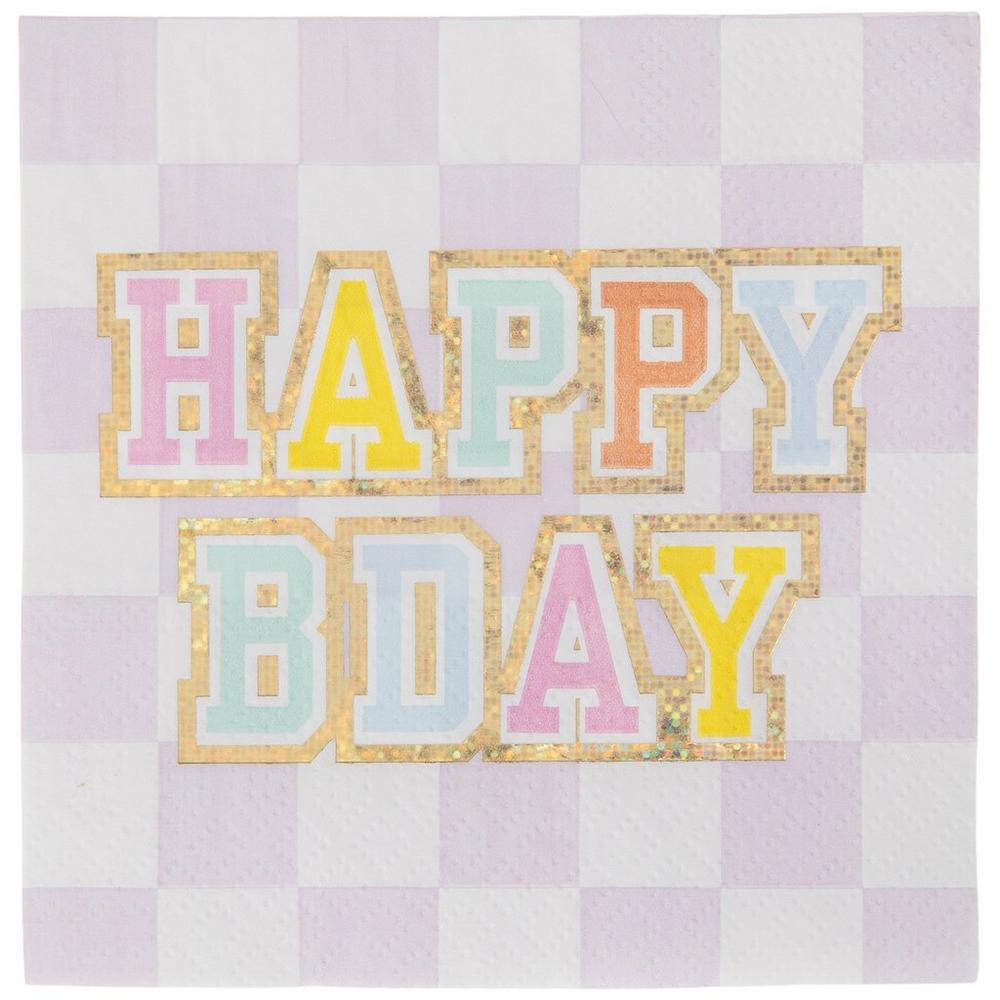 SERVILLETA HAPPY BDAY LILA