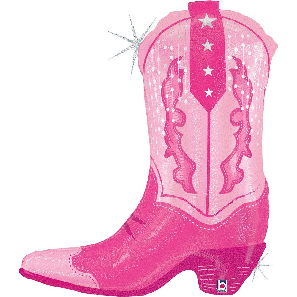 PINK COWGIRL BOOT 29"