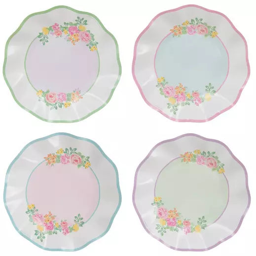 PLATOS CHICOS FLORALES