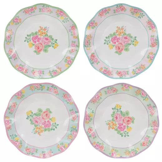 PLATOS GRANDES FLORALES
