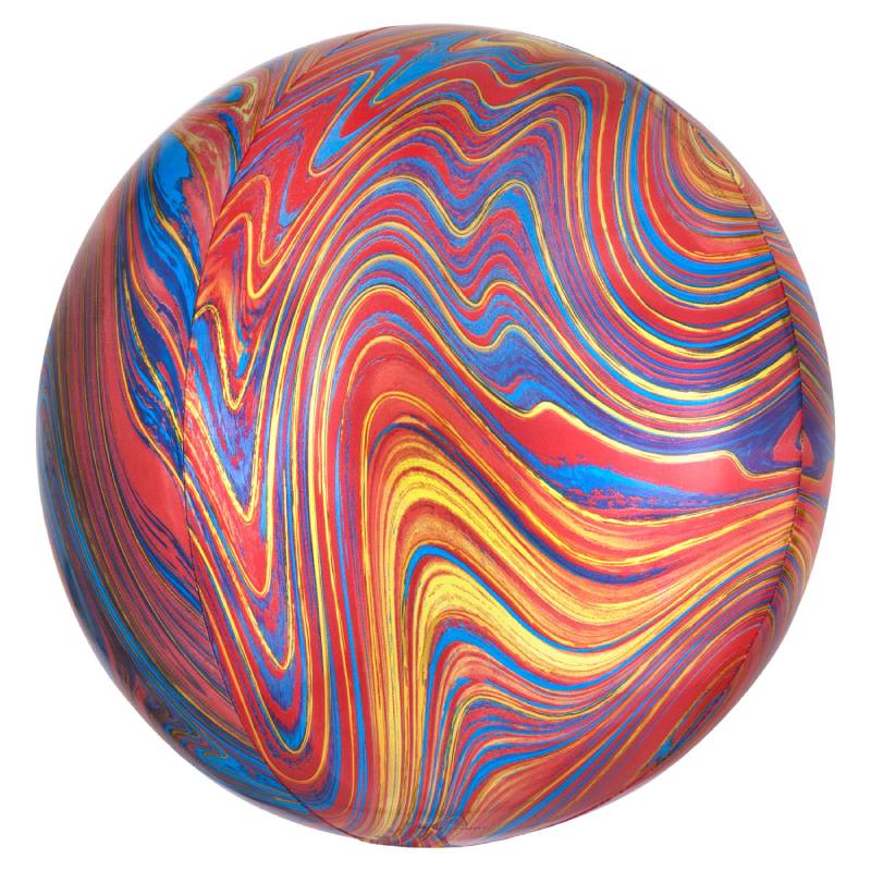 ESFERA MARMOLEADA RED