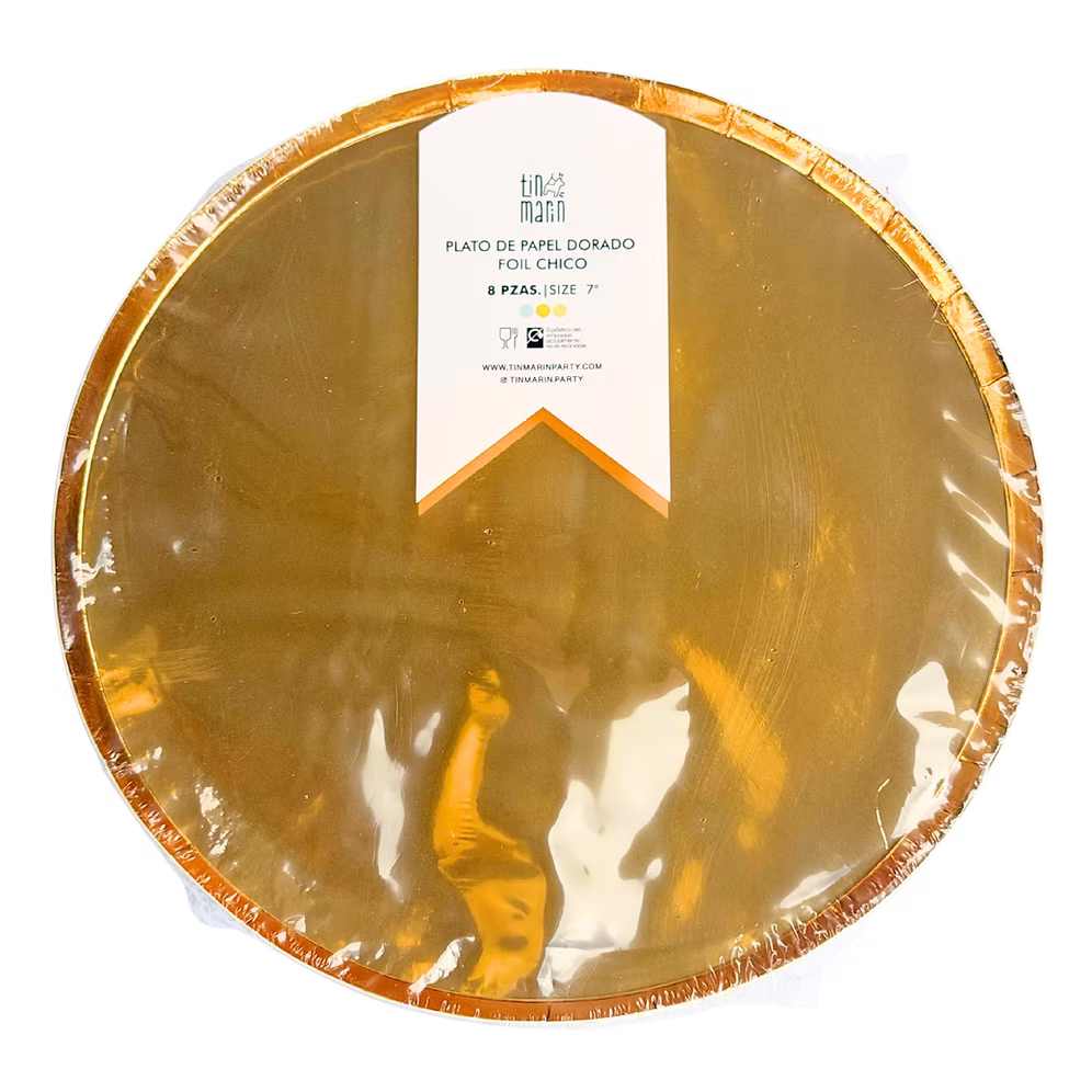PLATO GRANDE DORADO FOIL
