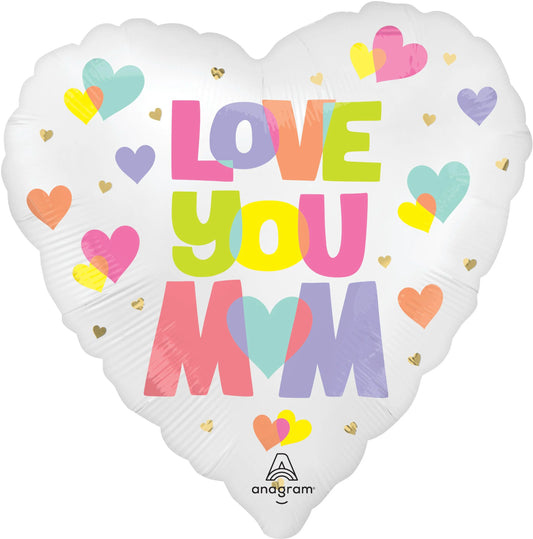 LOVE YOU MOM 28"
