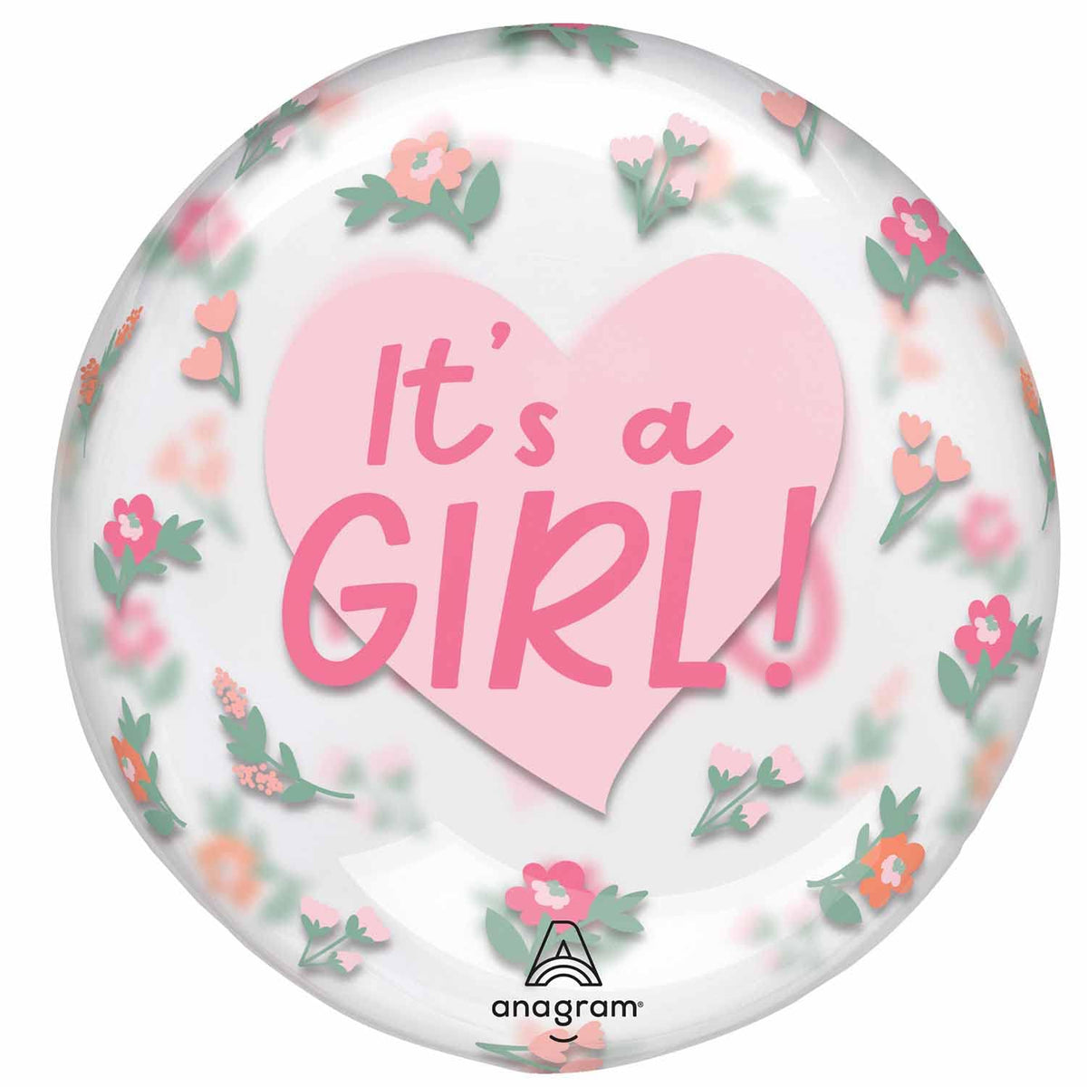 ESFERA  TRANSPARENTE ITS A GIRL