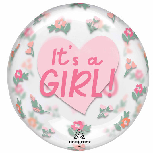 ESFERA  TRANSPARENTE ITS A GIRL