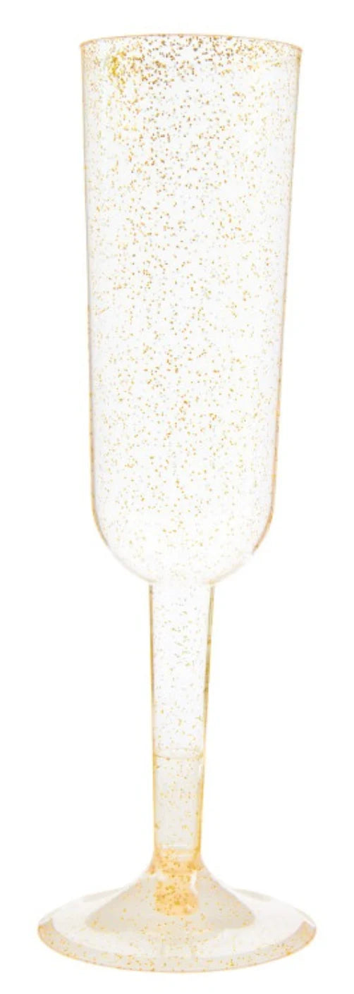 PLASTIC GLITTER FLUTES