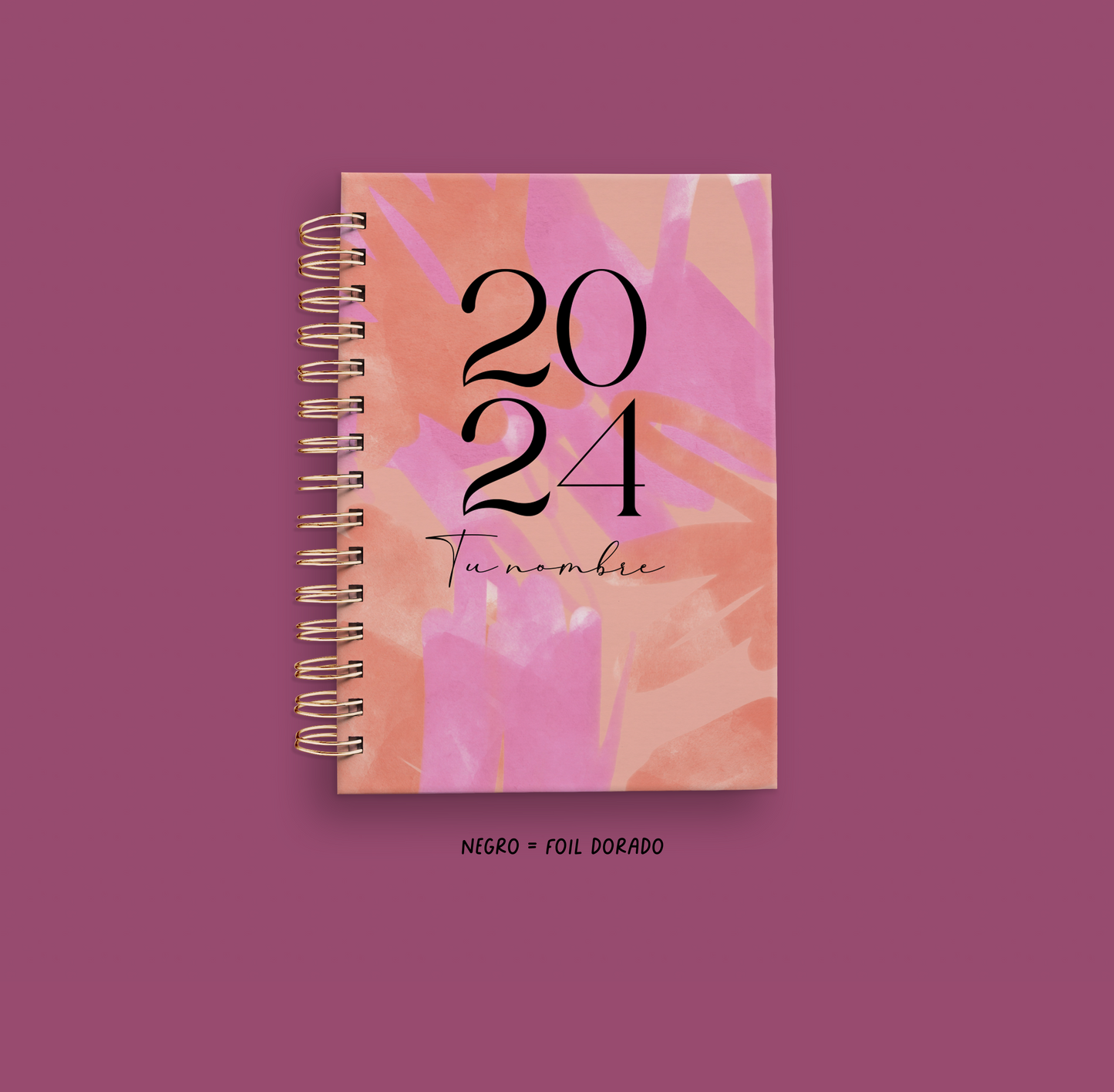 AGENDA PINK ABSTRACT