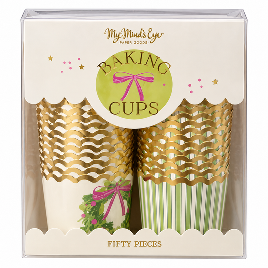 CHRISTMAS BAKING CUPS