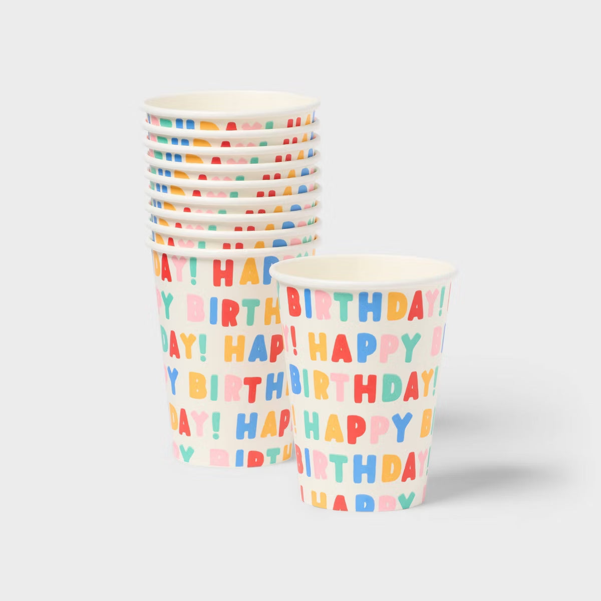 VASO HAPPY BDAY COLORS