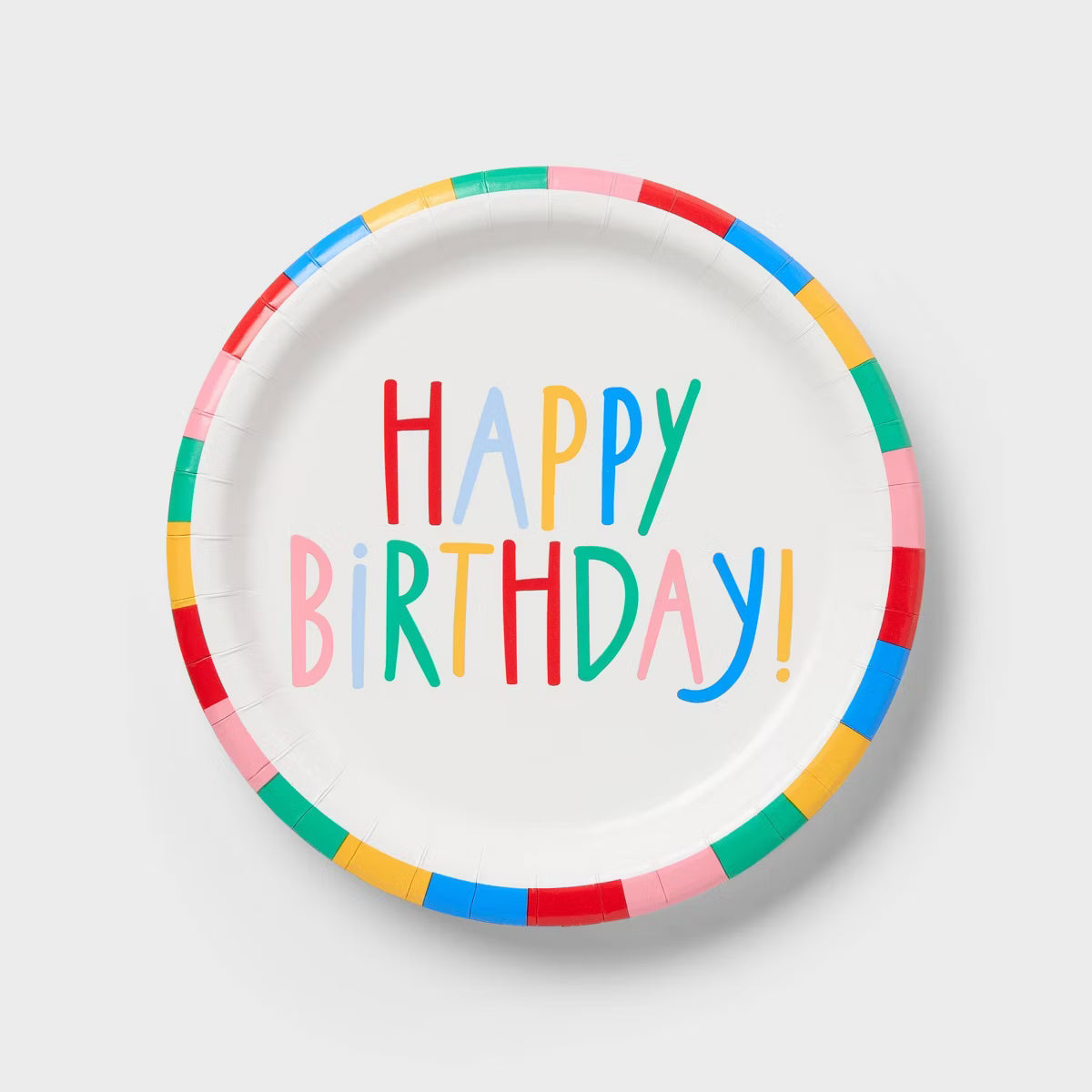 PLATO HAPPY BDAY COLORES