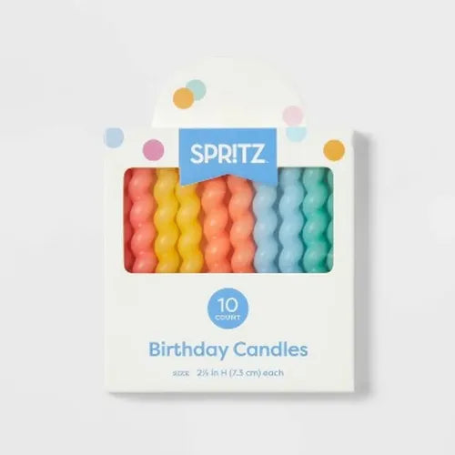 VELAS ESPIRAL NEÓN