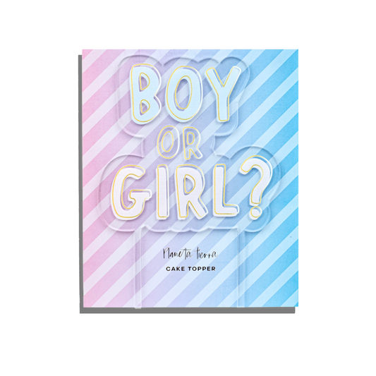 CAKE TOPPER BOY OR GIRL