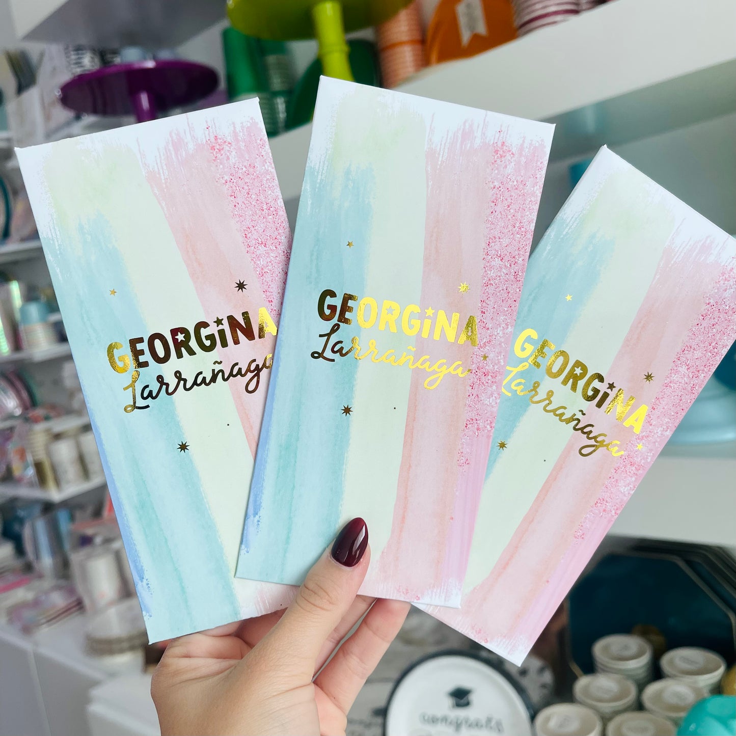 MONEYHOLDERS BROCHAS PASTEL