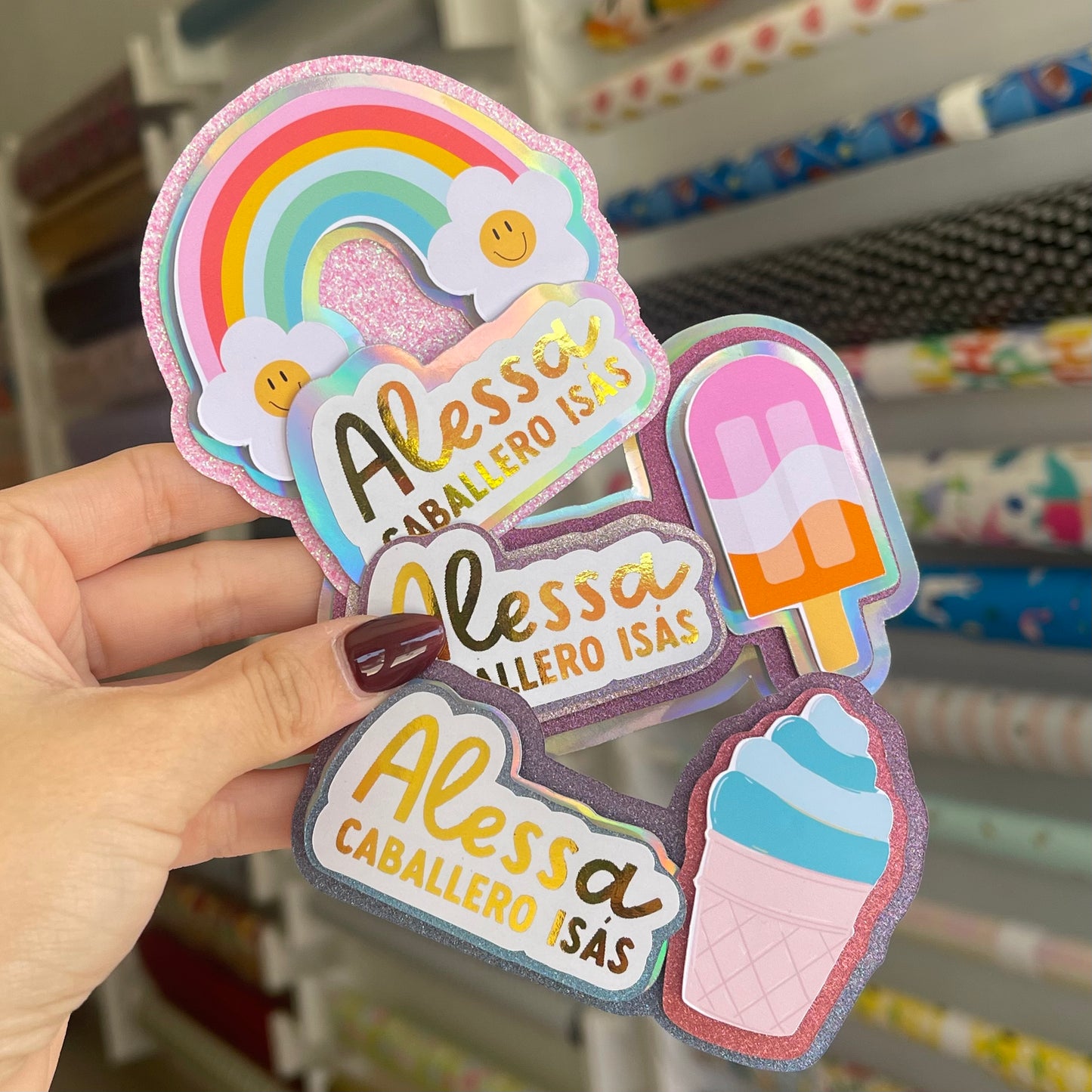 3D RAINBOW + ICECREAM