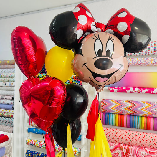 MINNIE + 2 CORAZONES + 2 LATEX