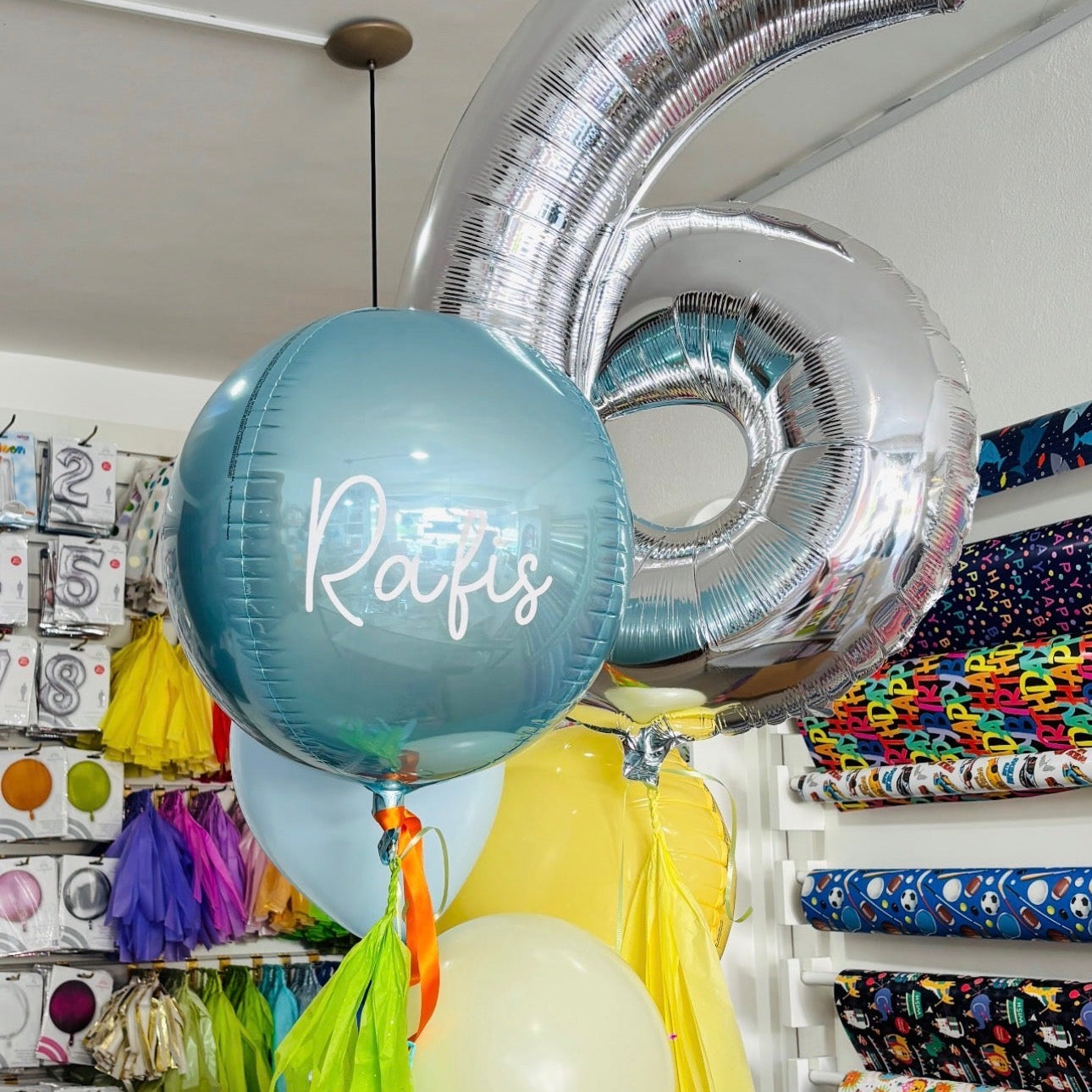 BOY SET GLOBOS