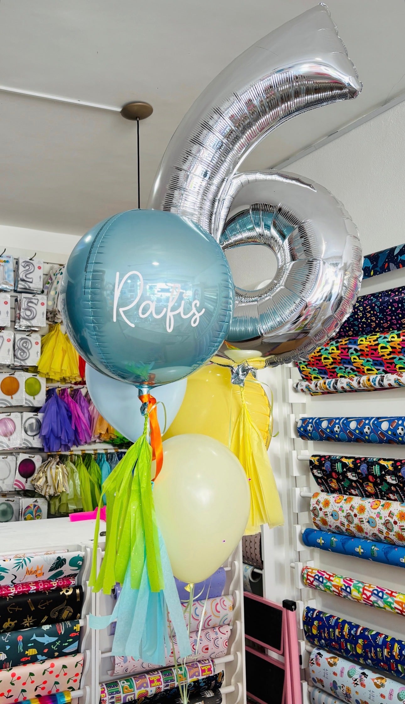 BOY SET GLOBOS