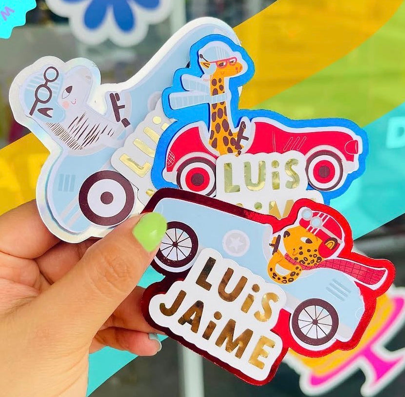 3D CAR ANIMALS